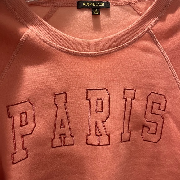 Paris Pink Sweatshirt - Picture 3 of 3